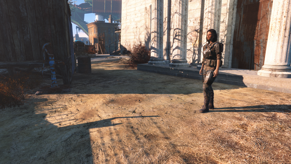 IG Piper Standing Approx. where Trailhead Marker Would Be