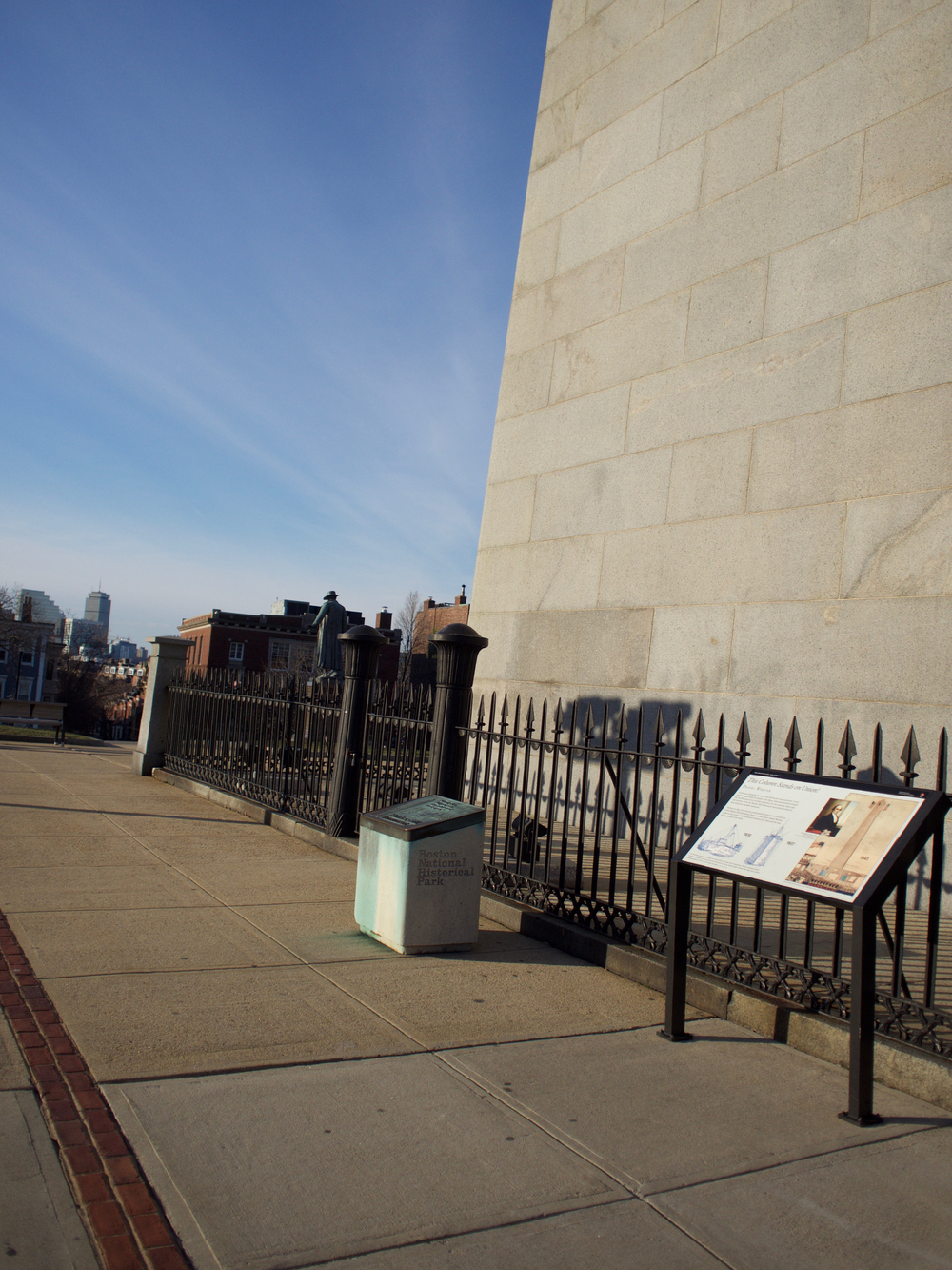 IRL Monument and Col. Prescott Statue